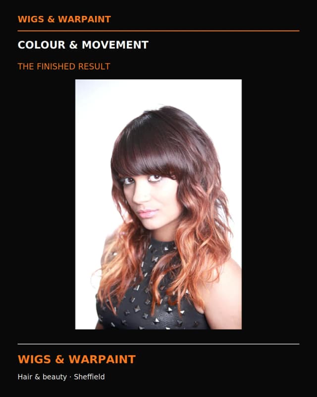 Hair and beauty results at Wigs & Warpaint Sheffield