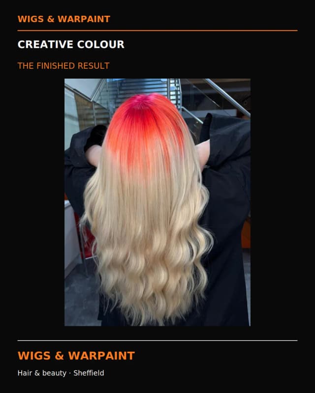 Hair and beauty results at Wigs & Warpaint Sheffield