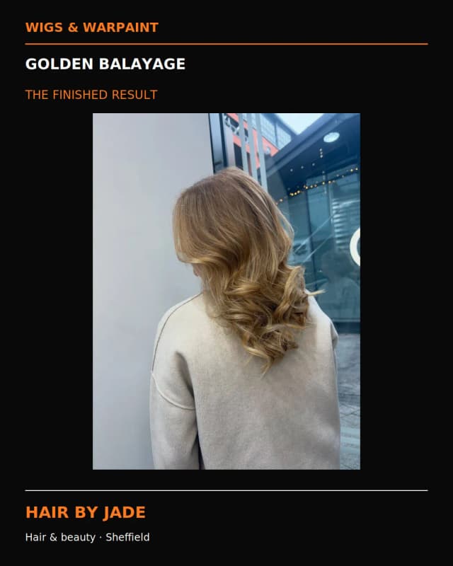 Hair and beauty results at Wigs & Warpaint Sheffield