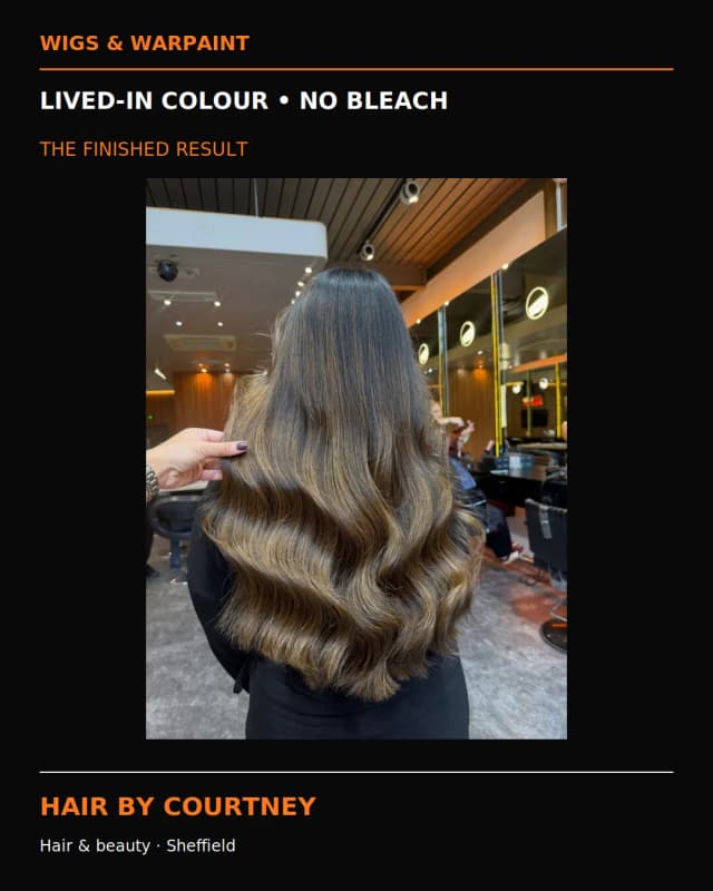 Hair and beauty results at Wigs & Warpaint Sheffield