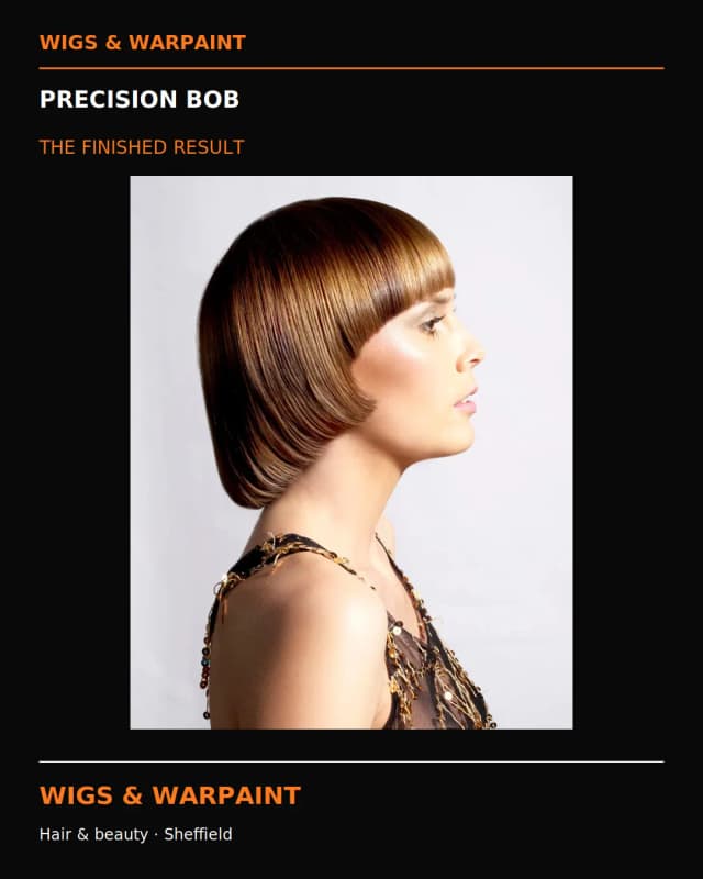 Hair and beauty results at Wigs & Warpaint Sheffield