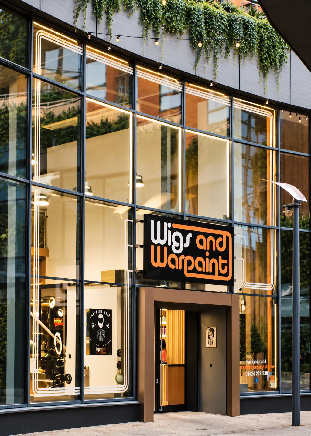 Wigs & Warpaint hair and beauty salon, Sheffield city centre
