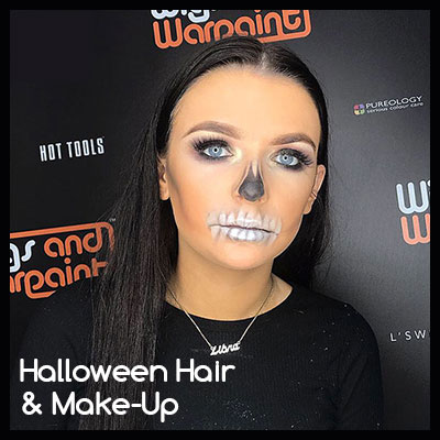 Book Your Halloween Hair & Make-Up Appointments