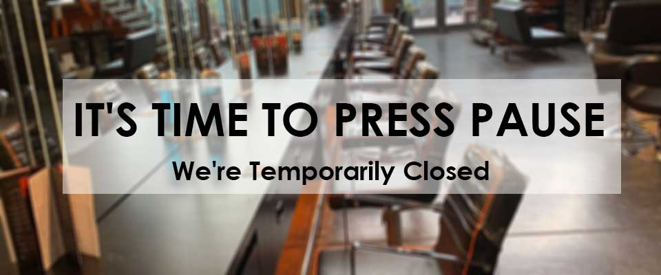 Were Temporarily Closed banner