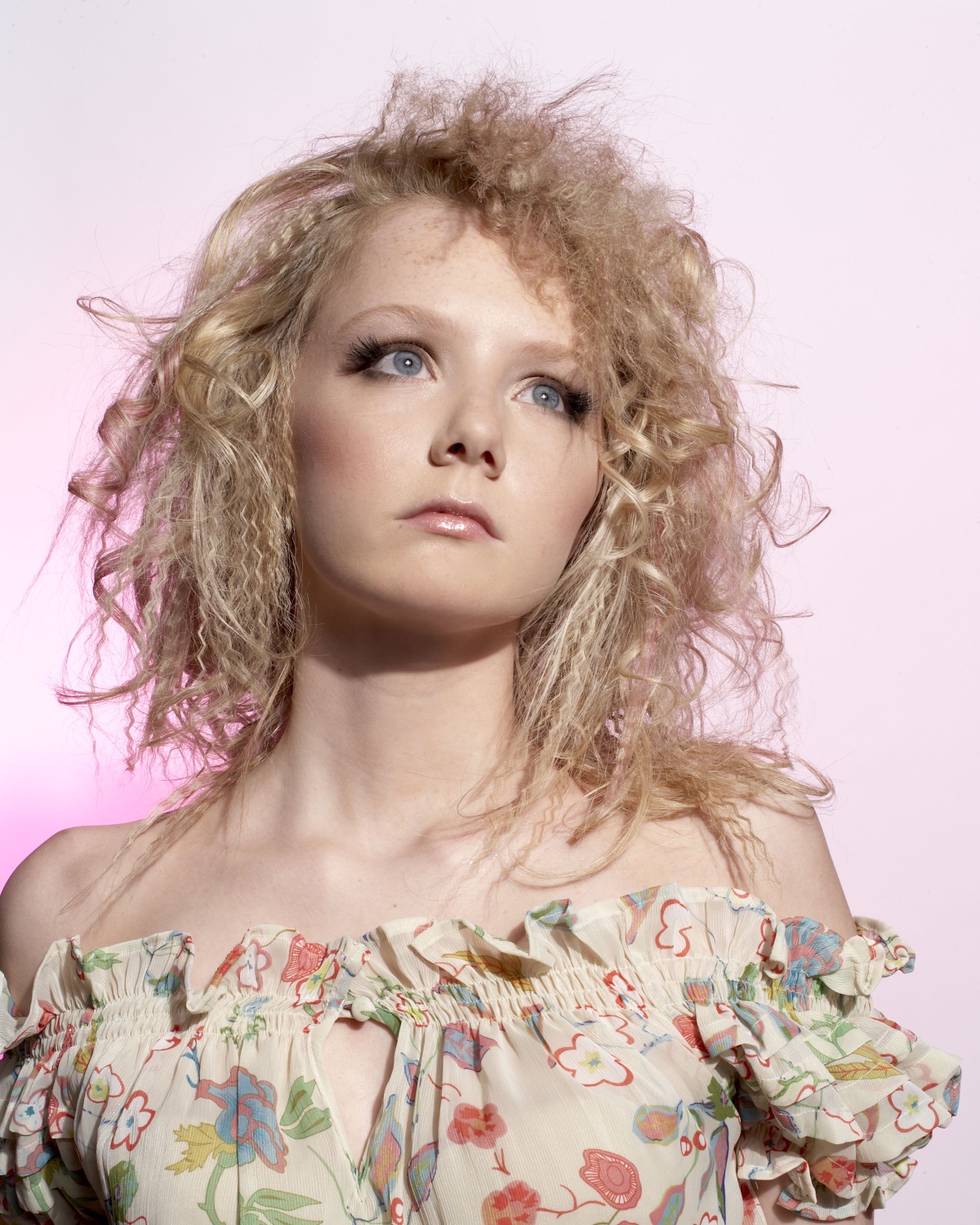 Editorial photoshoot, textured curls by Wigs & Warpaint Sheffield