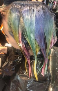 BALAYAGE & CRAZILY CREATIVE COLOUR TRAINING WITH MICHELLE MARSHALL at Wigs & Warpaint Salon in Sheffield