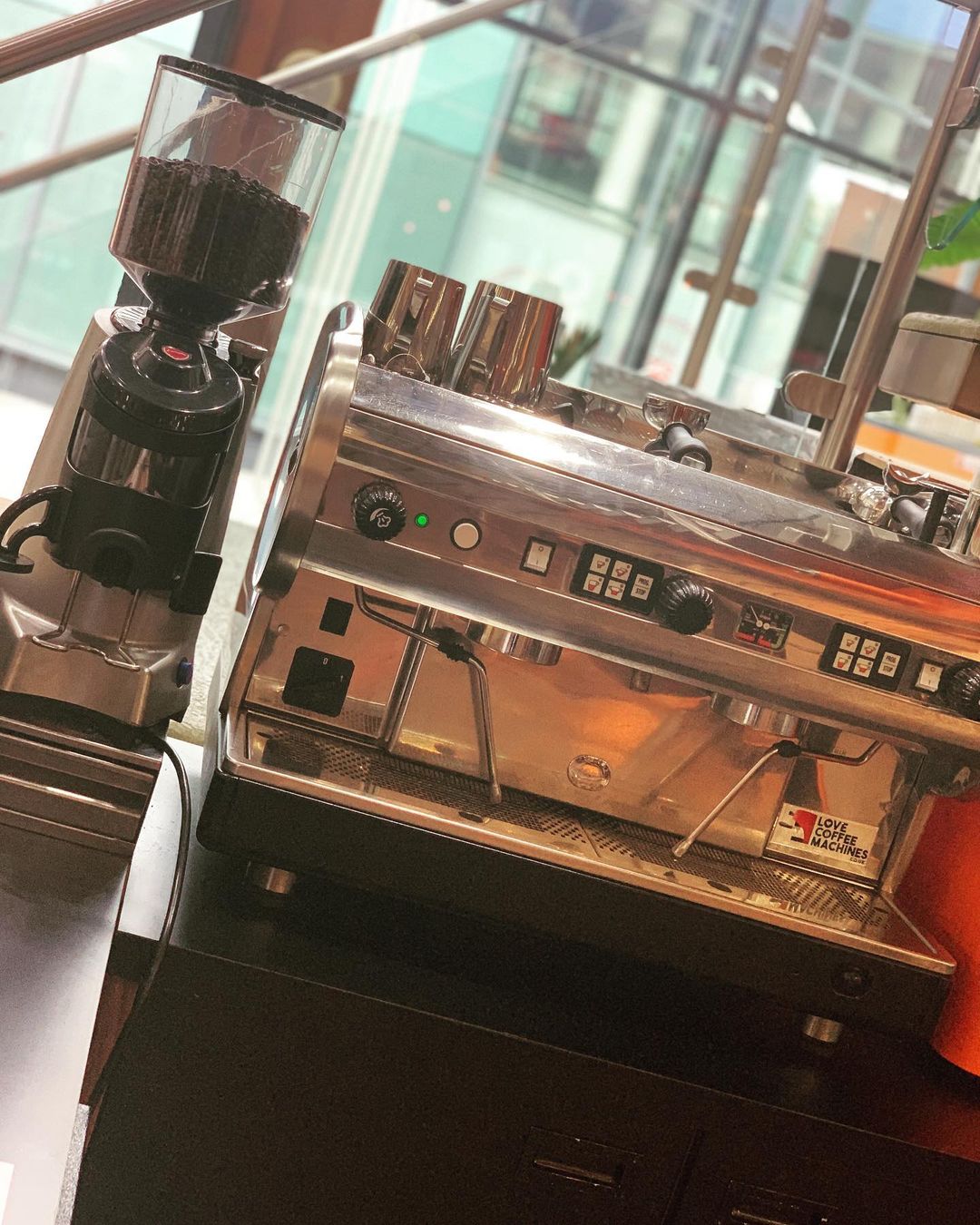 Sip Your Complimentary Coffee In Style